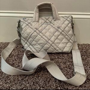 MZ Wallace Micro Sutton in Frost Tinsel